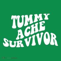 Tummy Ache Survivor Retro Toddler T-Shirt