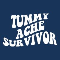 Tummy Ache Survivor Retro Infant Baby Jersey Bodysuit