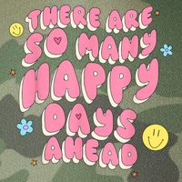 There Are So Many Happy Days Ahead Legacy Tie Dye Trucker Hat
