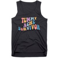 Tummy Ache Survivor Colorful Retro Tank Top