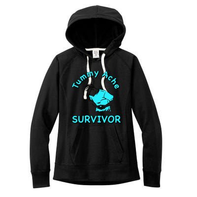 Tummy Ache Survivor Women's Fleece Hoodie