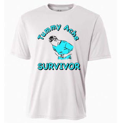 Tummy Ache Survivor Cooling Performance Crew T-Shirt