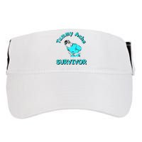 Tummy Ache Survivor Adult Drive Performance Visor