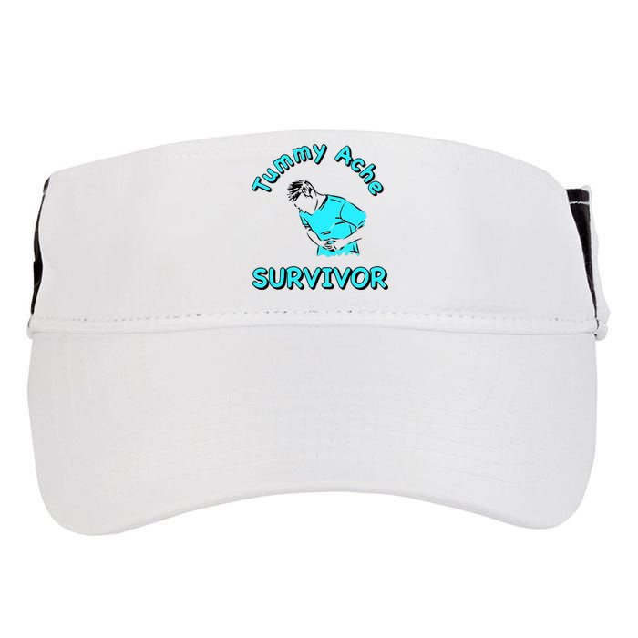 Tummy Ache Survivor Adult Drive Performance Visor