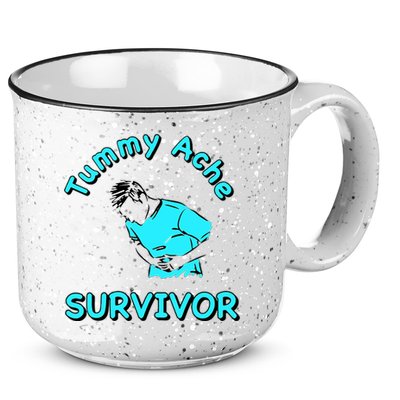 Tummy Ache Survivor 15oz Campfire Ceramic Mug