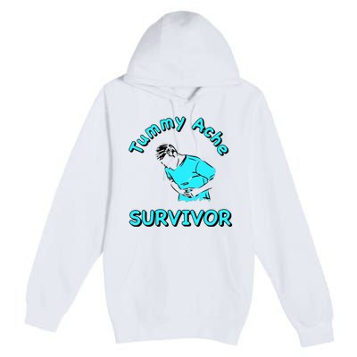 Tummy Ache Survivor Premium Pullover Hoodie