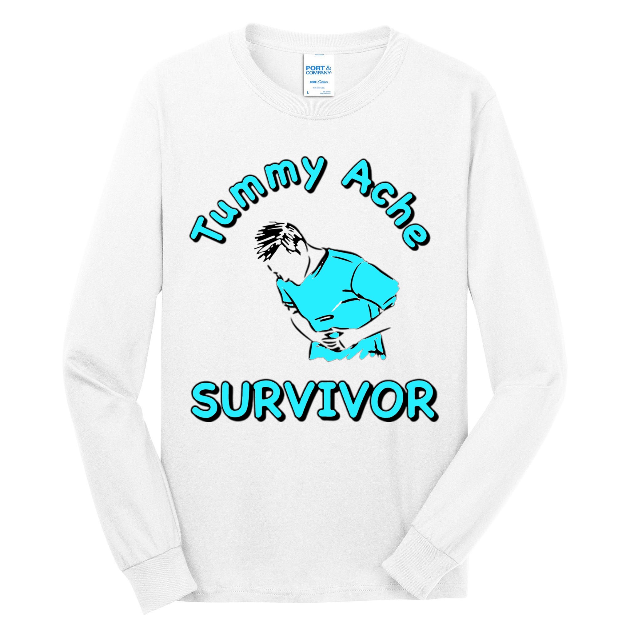 Tummy Ache Survivor Tall Long Sleeve T-Shirt