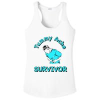 Tummy Ache Survivor Ladies PosiCharge Competitor Racerback Tank