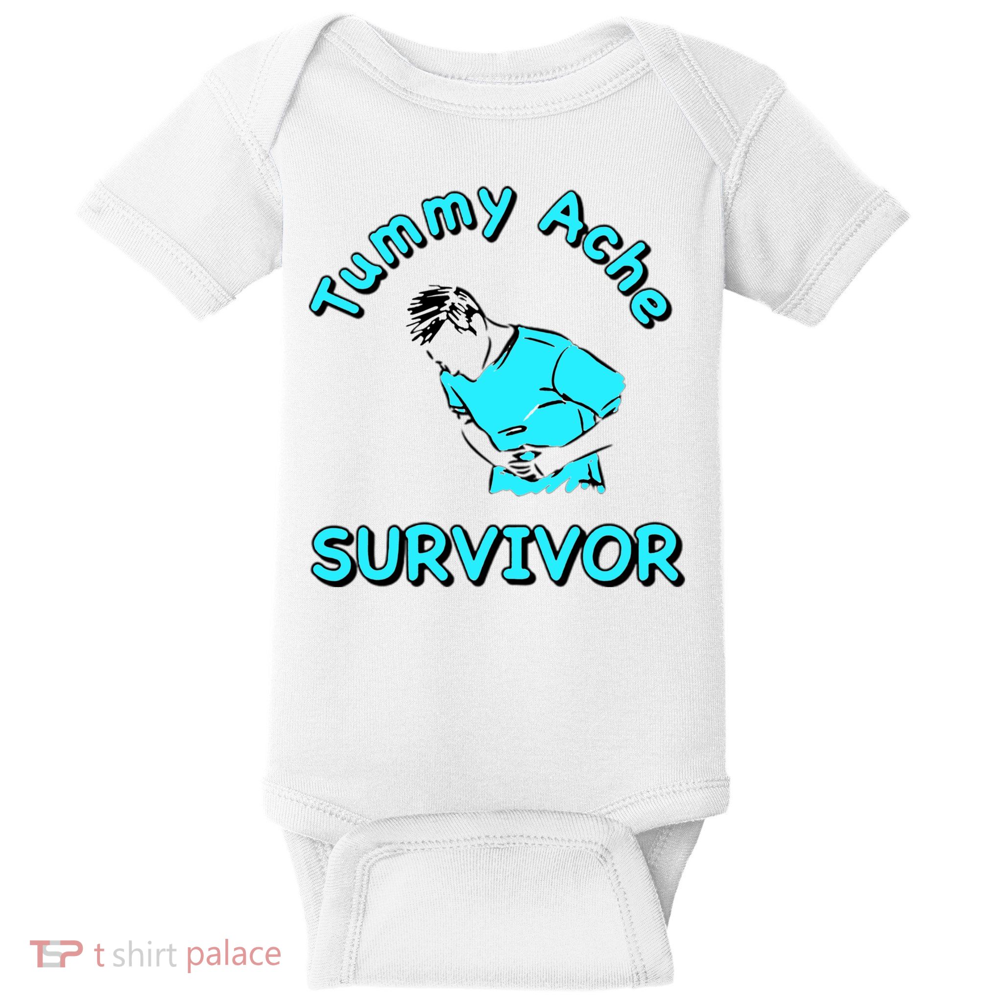 Tummy Ache Survivor Baby Bodysuit