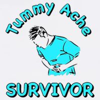 Tummy Ache Survivor Cropped Pullover Crew