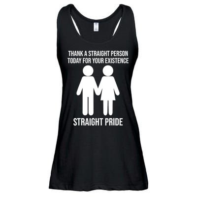 Thank A Straight Person Today For Your Existence Straight Ladies Essential Flowy Tank