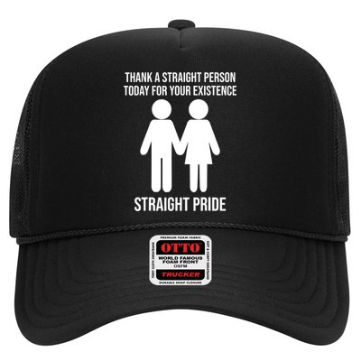 Thank A Straight Person Today For Your Existence Straight Trucker Hat