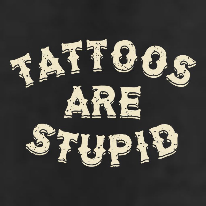 Tattoos Are Stupid Sarcastic Ink Addict Tattooed Adult Drive Performance Visor