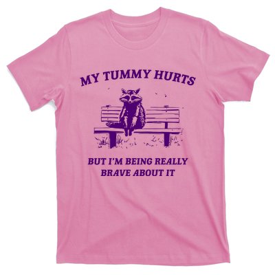 Tummy Ache Survivor Retro 90s T-Shirt