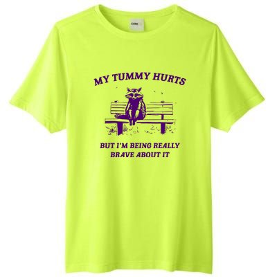 Tummy Ache Survivor Retro 90s Tall Fusion ChromaSoft Performance T-Shirt