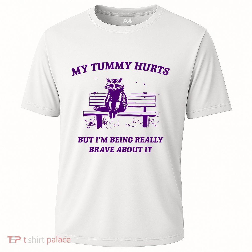 Tummy Ache Survivor Retro 90s Performance Shirt