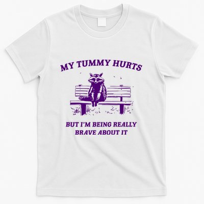 Tummy Ache Survivor Retro 90s T-Shirt