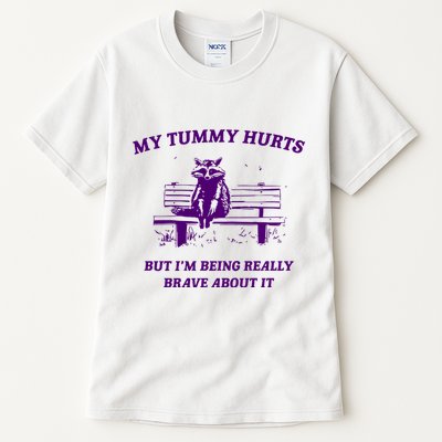 Tummy Ache Survivor Retro 90s Tall T-Shirt