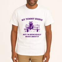 Tummy Ache Survivor Retro 90s Tall T-Shirt