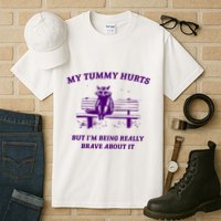 Tummy Ache Survivor Retro 90s Tall T-Shirt