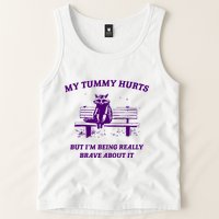 Tummy Ache Survivor Retro 90s Tank Top