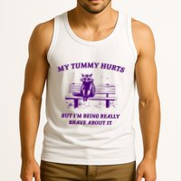Tummy Ache Survivor Retro 90s Tank Top