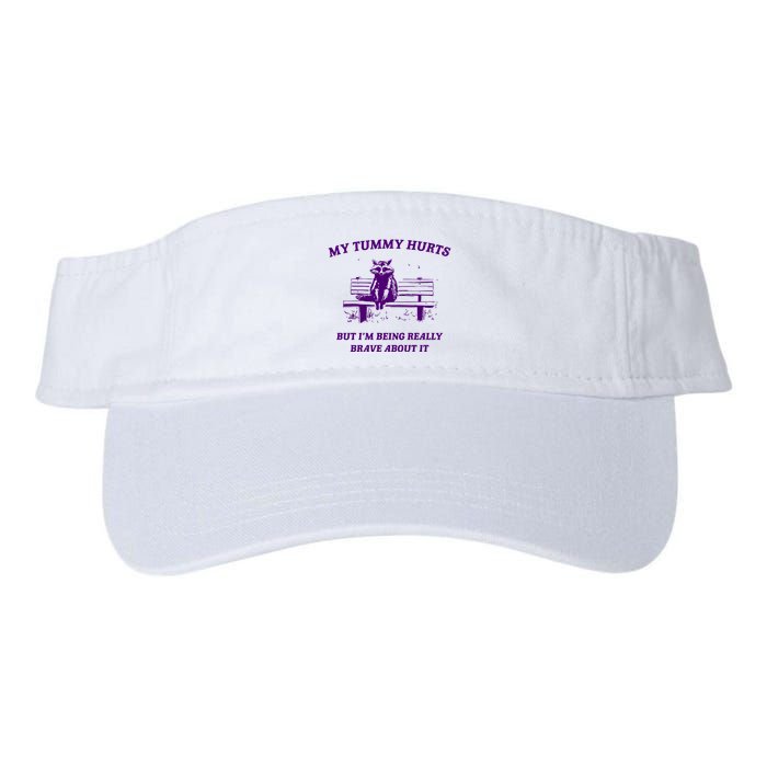 Tummy Ache Survivor Retro 90s Visor