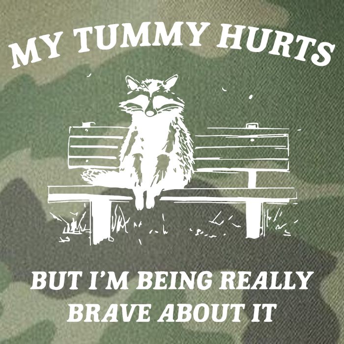 Tummy Ache Survivor Retro 90s Legacy Tie Dye Trucker Hat