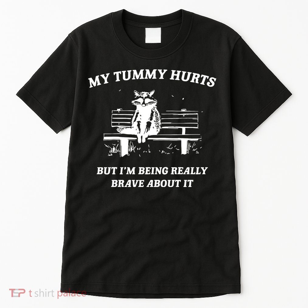 Tummy Ache Survivor Retro 90s Tall T-Shirt