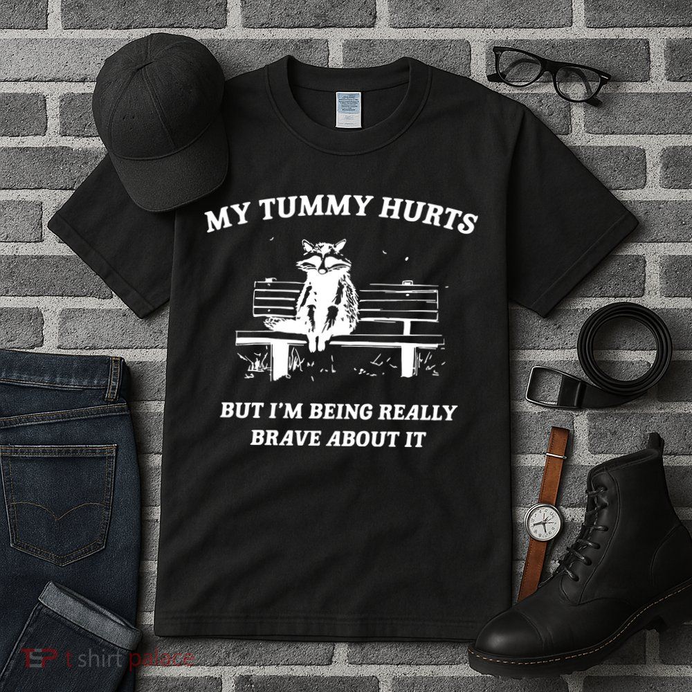 Tummy Ache Survivor Retro 90s Tall T-Shirt