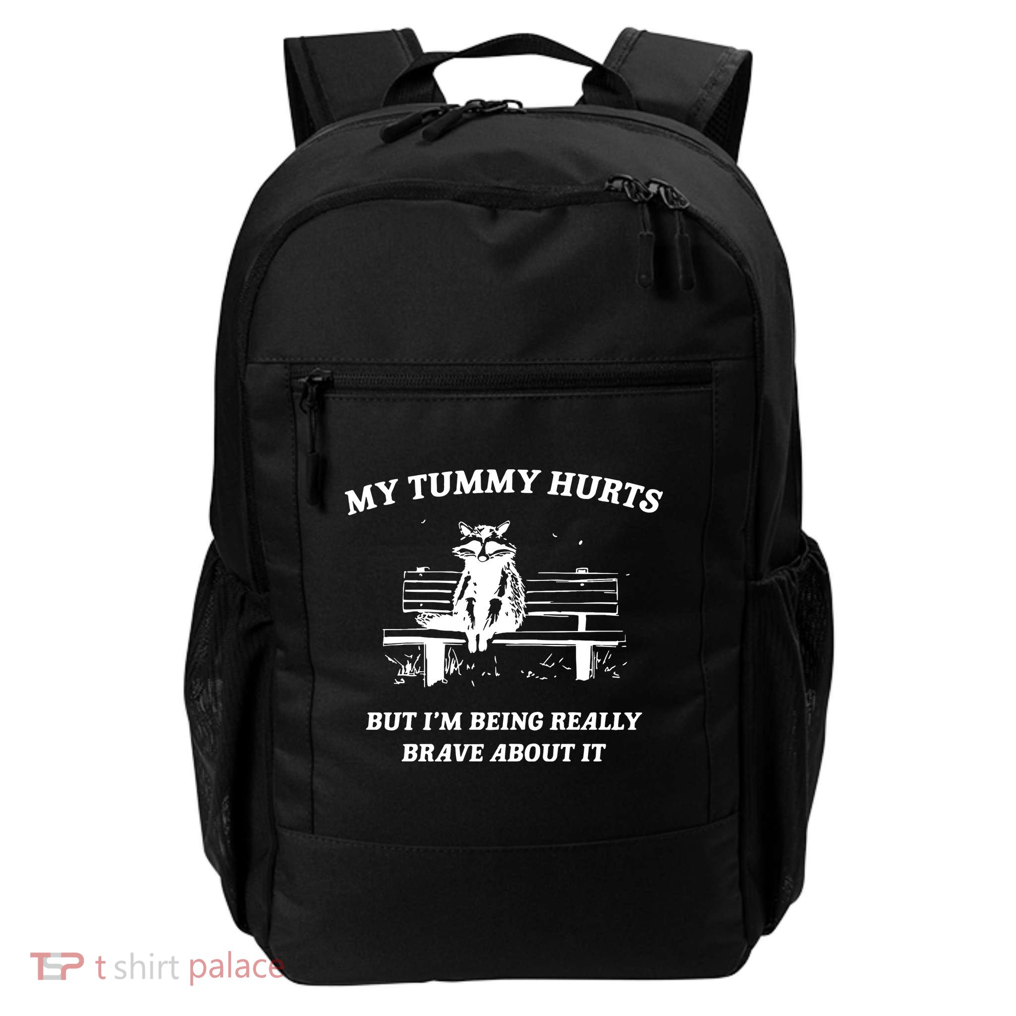 Tummy Ache Survivor Retro 90s Backpack