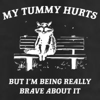 Tummy Ache Survivor Retro 90s 15oz Campfire Ceramic Mug
