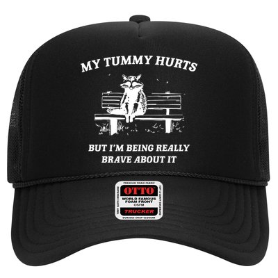 Tummy Ache Survivor Retro 90s Trucker Hat