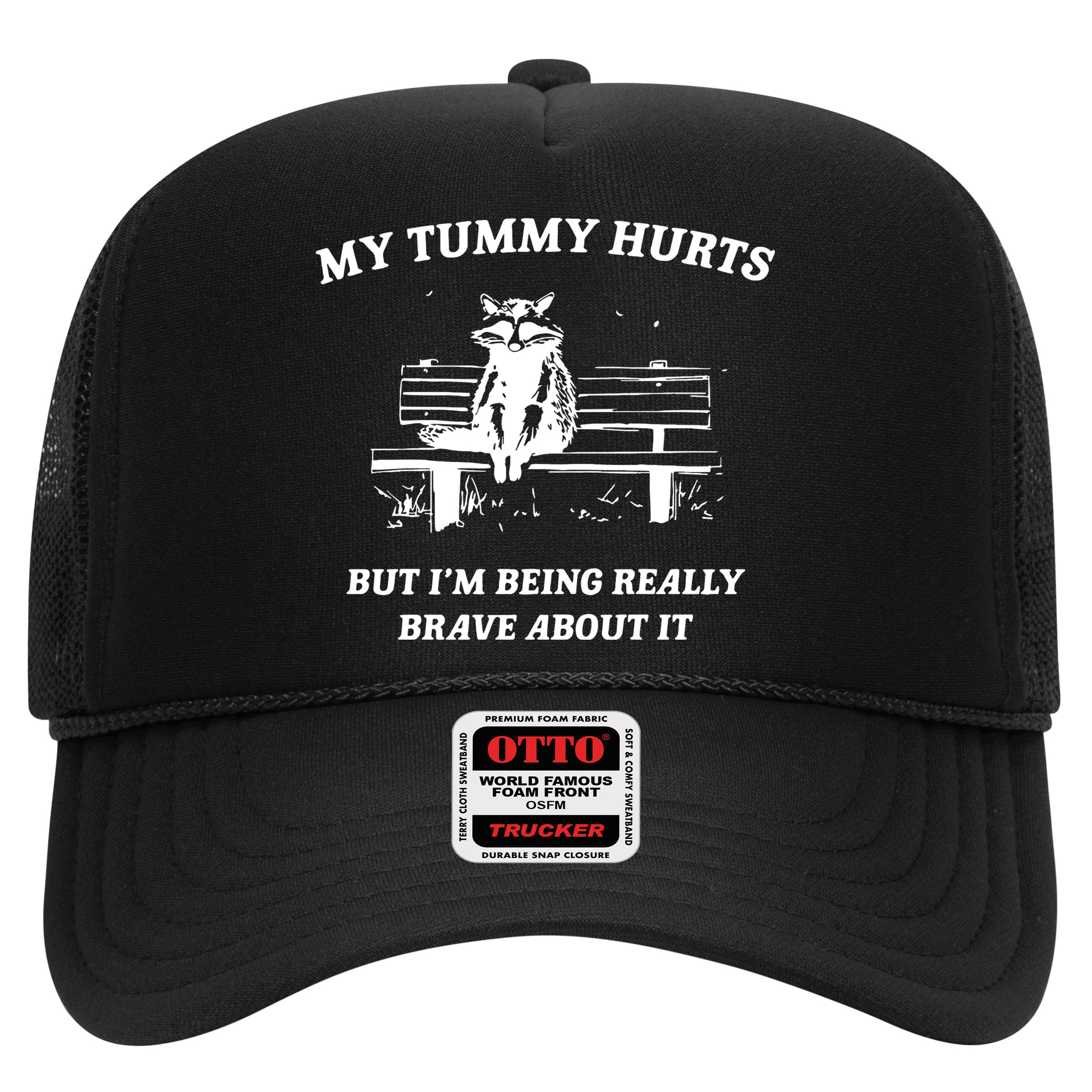 Tummy Ache Survivor Retro 90s Hat