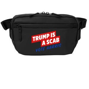 Trump A Scab Funny Vote Harris Uaw Crossbody Pack