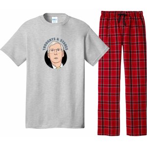 Thoughts And Stares Mitch Mcconnell Pajama Set