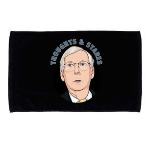 Thoughts And Stares Mitch Mcconnell Microfiber Hand Towel