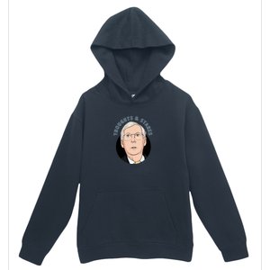 Thoughts And Stares Mitch Mcconnell Urban Pullover Hoodie