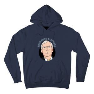 Thoughts And Stares Mitch Mcconnell Tall Hoodie