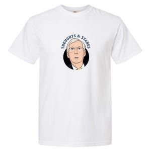 Thoughts And Stares Mitch Mcconnell Garment-Dyed Heavyweight T-Shirt