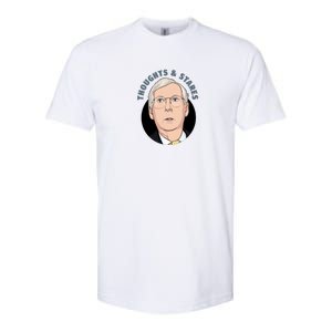 Thoughts And Stares Mitch Mcconnell Softstyle CVC T-Shirt