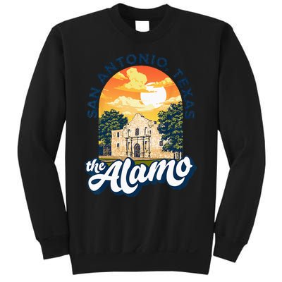 The Alamo San Antonio Texas Mission Vintage Retro Remember Sweatshirt