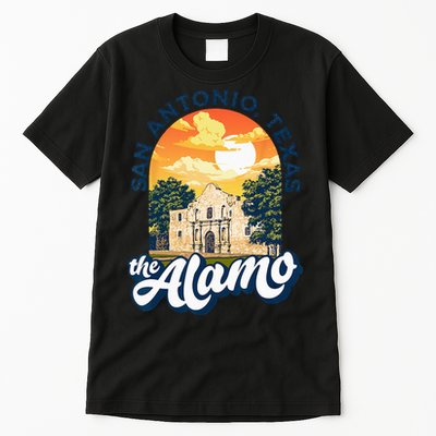 The Alamo San Antonio Texas Mission Vintage Retro Remember Tall T-Shirt