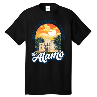 The Alamo San Antonio Texas Mission Vintage Retro Remember Tall T-Shirt