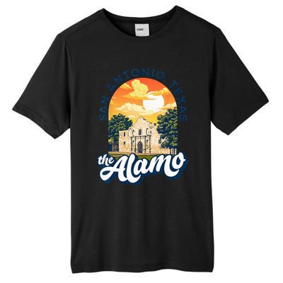 The Alamo San Antonio Texas Mission Vintage Retro Remember Tall Fusion ChromaSoft Performance T-Shirt