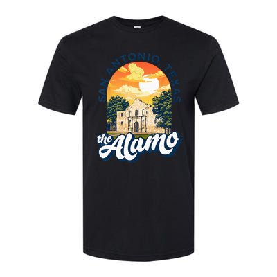 The Alamo San Antonio Texas Mission Vintage Retro Remember Softstyle CVC T-Shirt