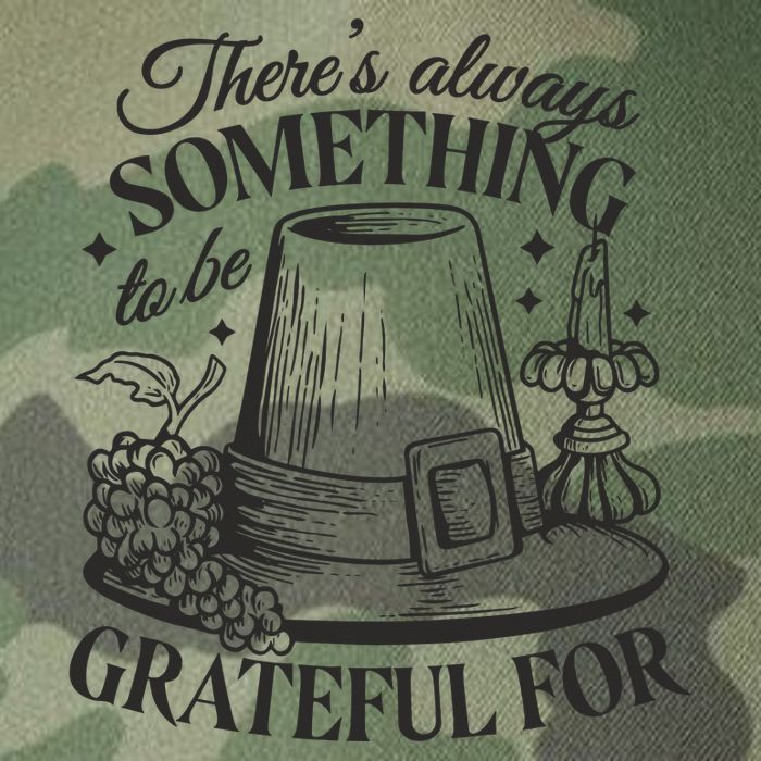 There's Always Something To Be Grateful For Thanksgiving Legacy Tie Dye Trucker Hat