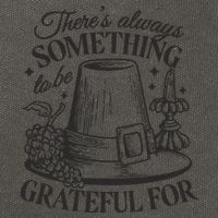 There's Always Something To Be Grateful For Thanksgiving Cotton Canvas Backpack