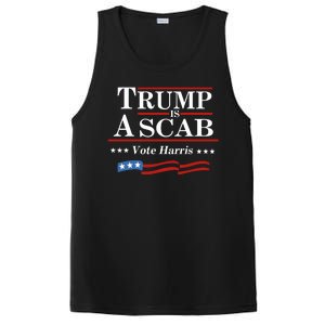 Trump A Scab Vote Harris Uaw Meme Funny PosiCharge Competitor Tank