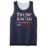 Trump A Scab Vote Harris Uaw Meme Funny Mesh Reversible Basketball Jersey Tank